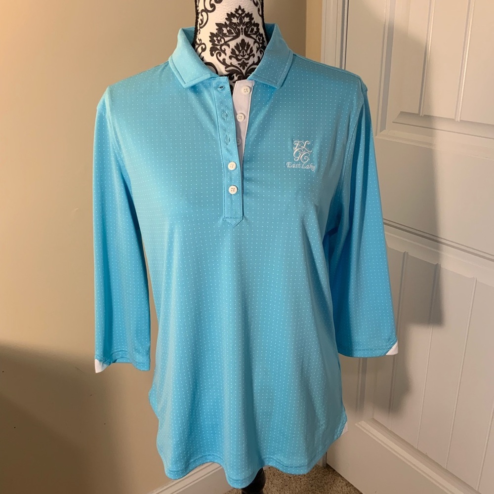 Foot Joy East Lake Country Club Light Blue Polo Shirt
